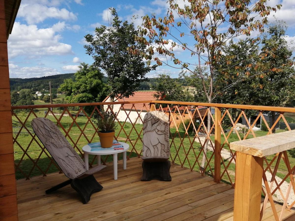 Le Chalet Des Etoiles Champagnac-le-Vieux Zewnętrze zdjęcie