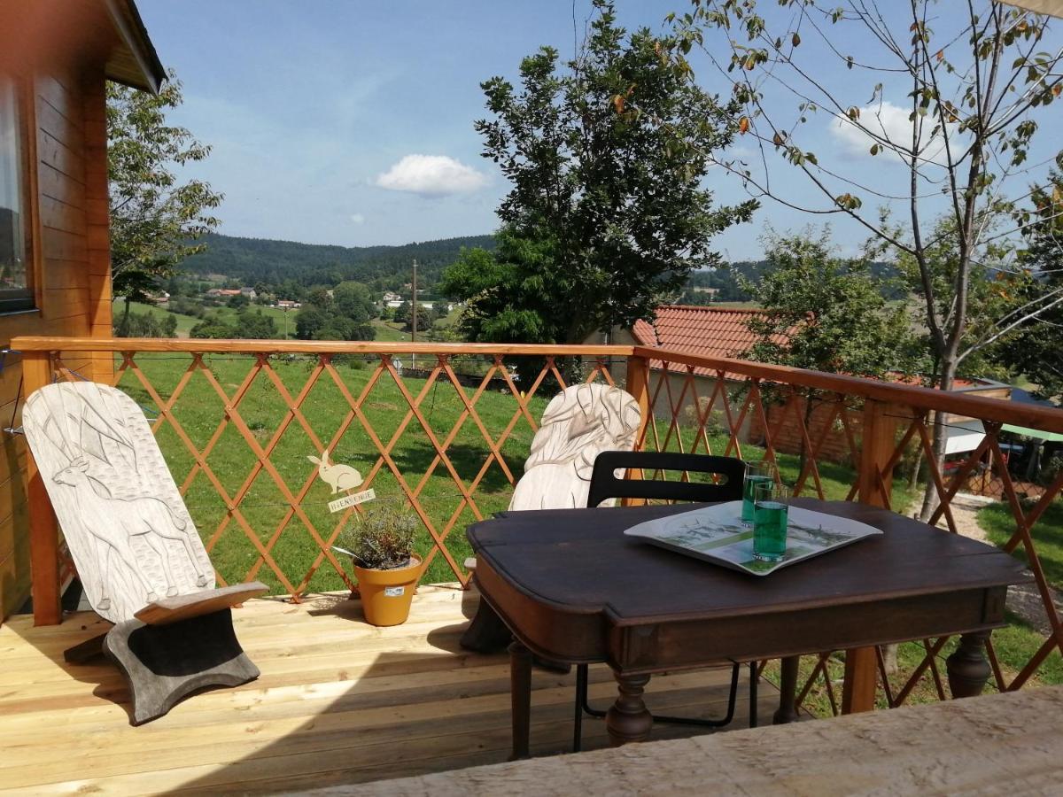 Le Chalet Des Etoiles Champagnac-le-Vieux Zewnętrze zdjęcie